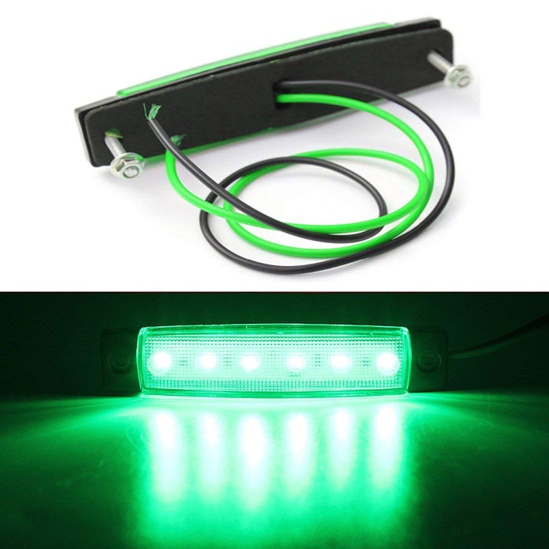 Shangyuan Navigation Lights, LED Boat Light for Bow Light, Marine Led Lights Strip for Kayak Pontoon Boat Dinghy Yacht Vessel Catamaran, with Screw Set & Foam Tape Bases, 2PCS Red and 2PCS Green - Image 5
